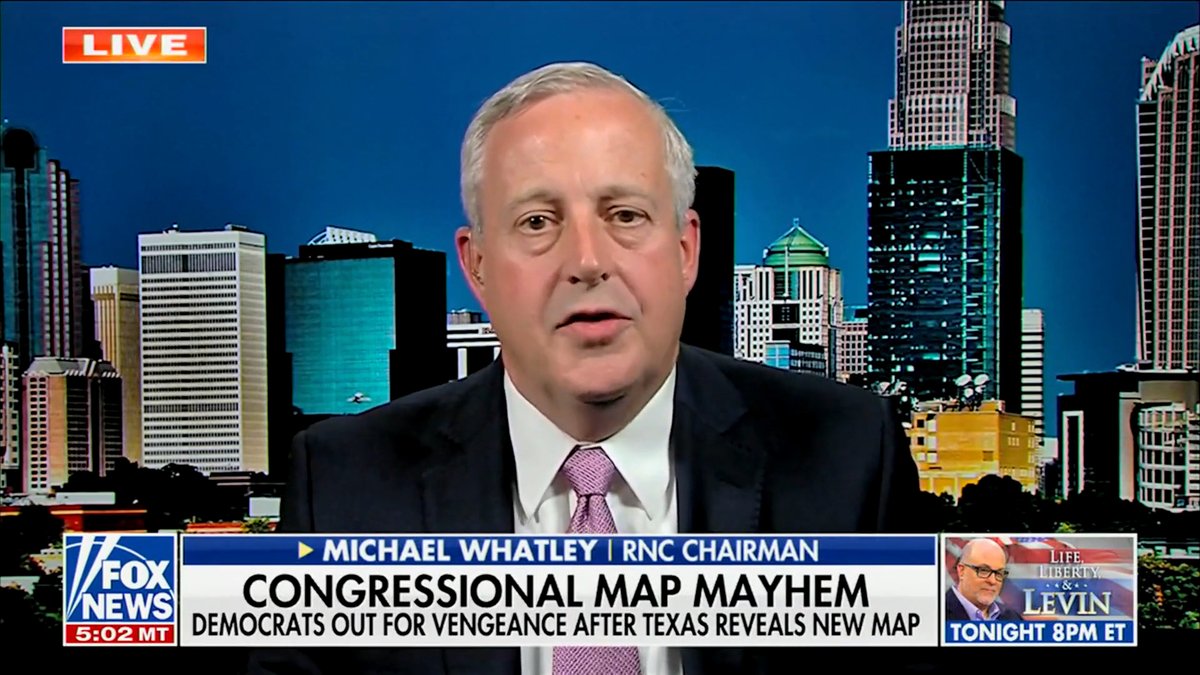 RNC Michael Whatley on the upcoming 2026 elections: “The president is delivering every single day — which is why we’re going into this election with a strong economy, a secure southern border, and a standing in the world where we are respected again.”