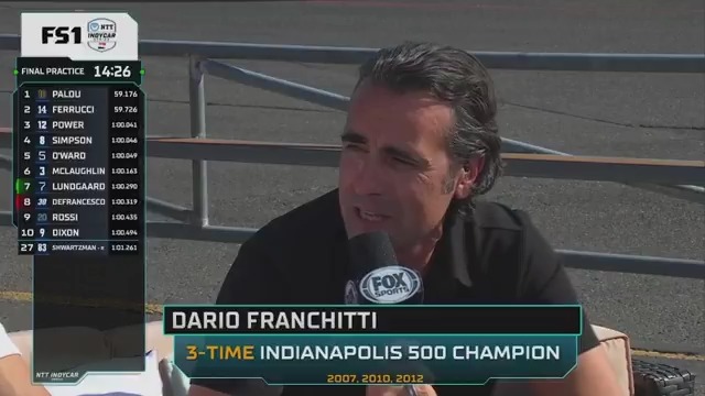 Four-time INDYCAR champion Dario Franchitti joins Will Buxton, Townsend Bell and James Hinchcliffe during practice in Portland to talk about chasing a title and what makes Alex Palou Montalbo different from the competition.