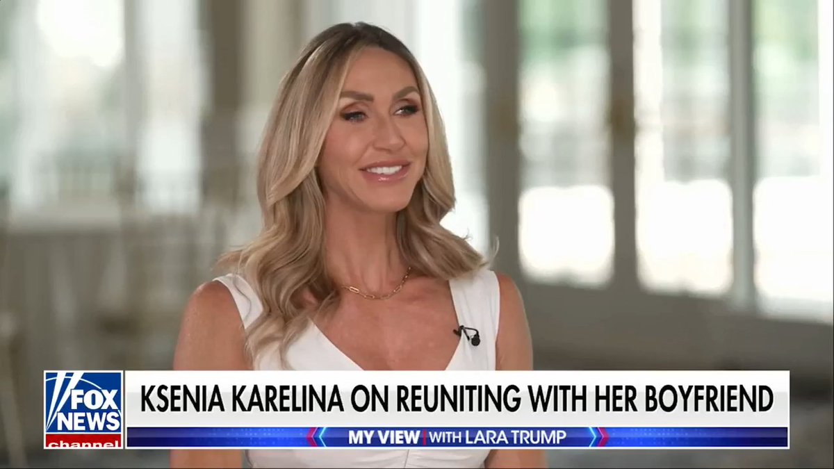 Russian-American ballet dancer Ksenia Karelina tells Lara Trump on My View with Lara Trump that she would still be in a Russian prison for donating $51 to supporting Ukraine if it were not for President Donald J. Trump.