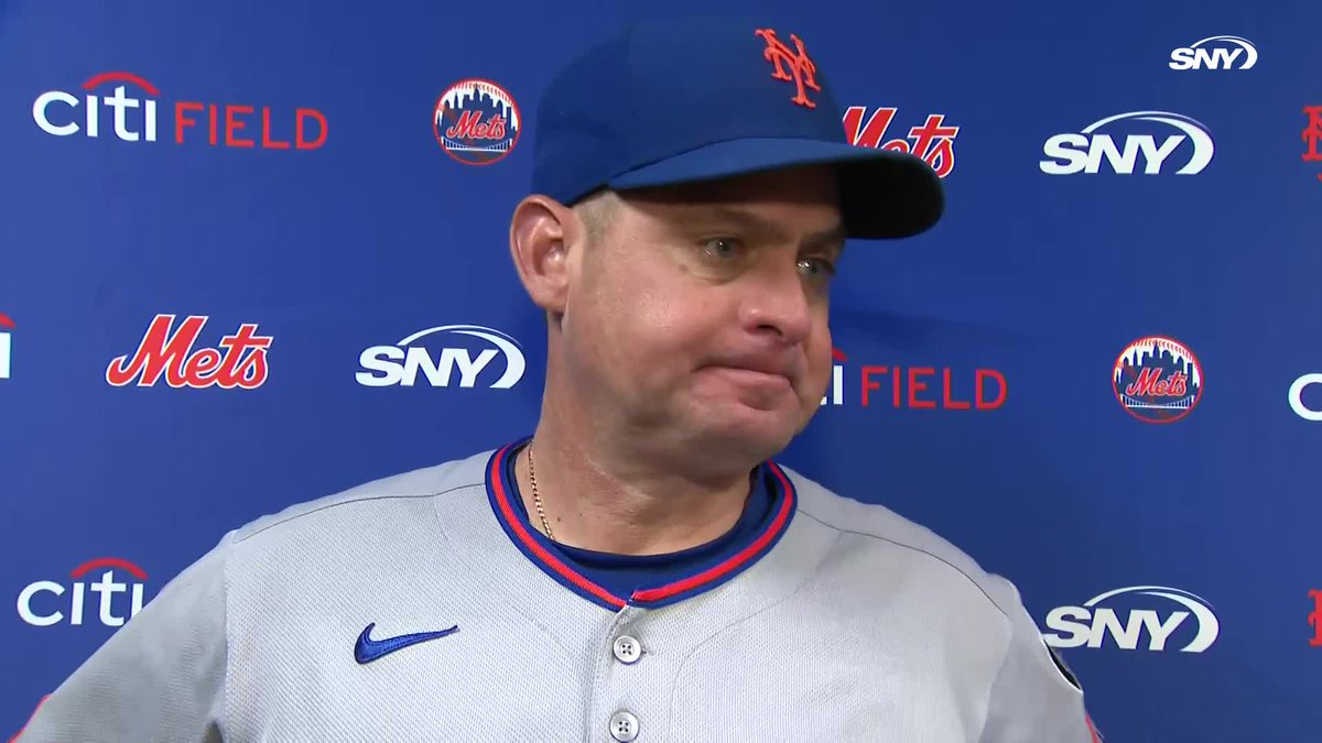 "We're not playing good baseball." Carlos Mendoza was asked what the most maddening part of tonight's loss was: