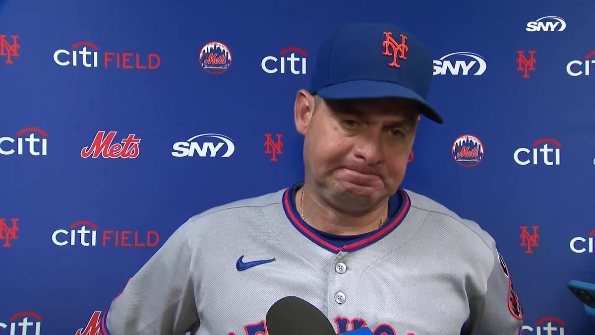 "Three innings, seventy something pitches, you know? It was a grind for him." Carlos Mendoza on Frankie Montas: