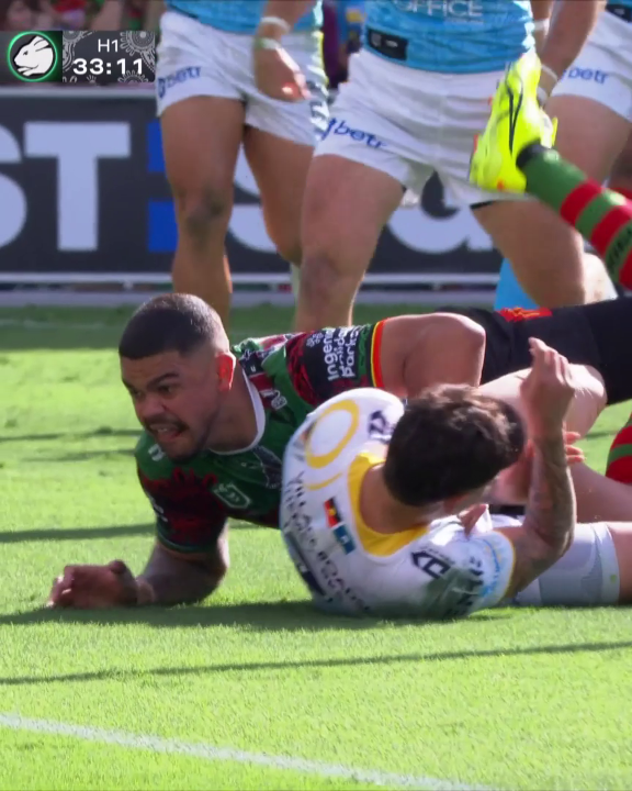 Latrell Mitchell saves the day! 🤯