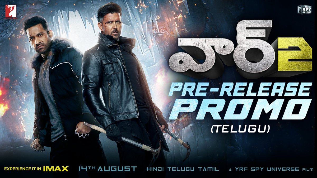 Are you ready to witness the CARNAGE in cinemas from August 14th? BOOK TICKETS NOW for #War2 and let us give you an experience to cherish for the rest of your lives 🔥🔥 Releasing in Hindi, Telugu &amp; Tamil in theatres worldwide! |