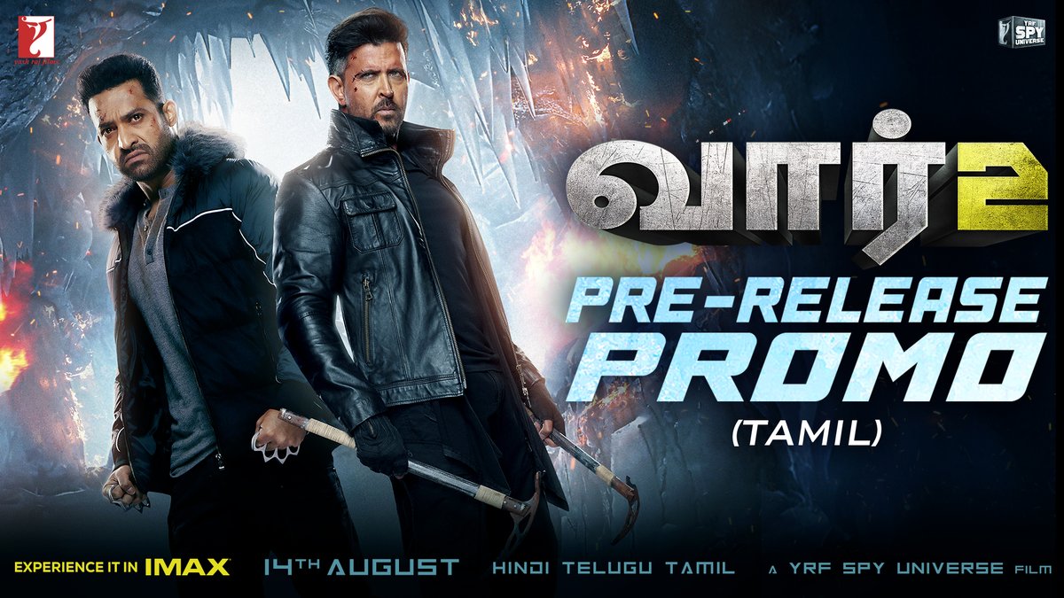 Are you ready to witness the CARNAGE in cinemas from August 14th? BOOK TICKETS NOW for #War2 and let us give you an experience to cherish for the rest of your lives 🔥🔥 Releasing in Hindi, Telugu &amp; Tamil in theatres worldwide! |