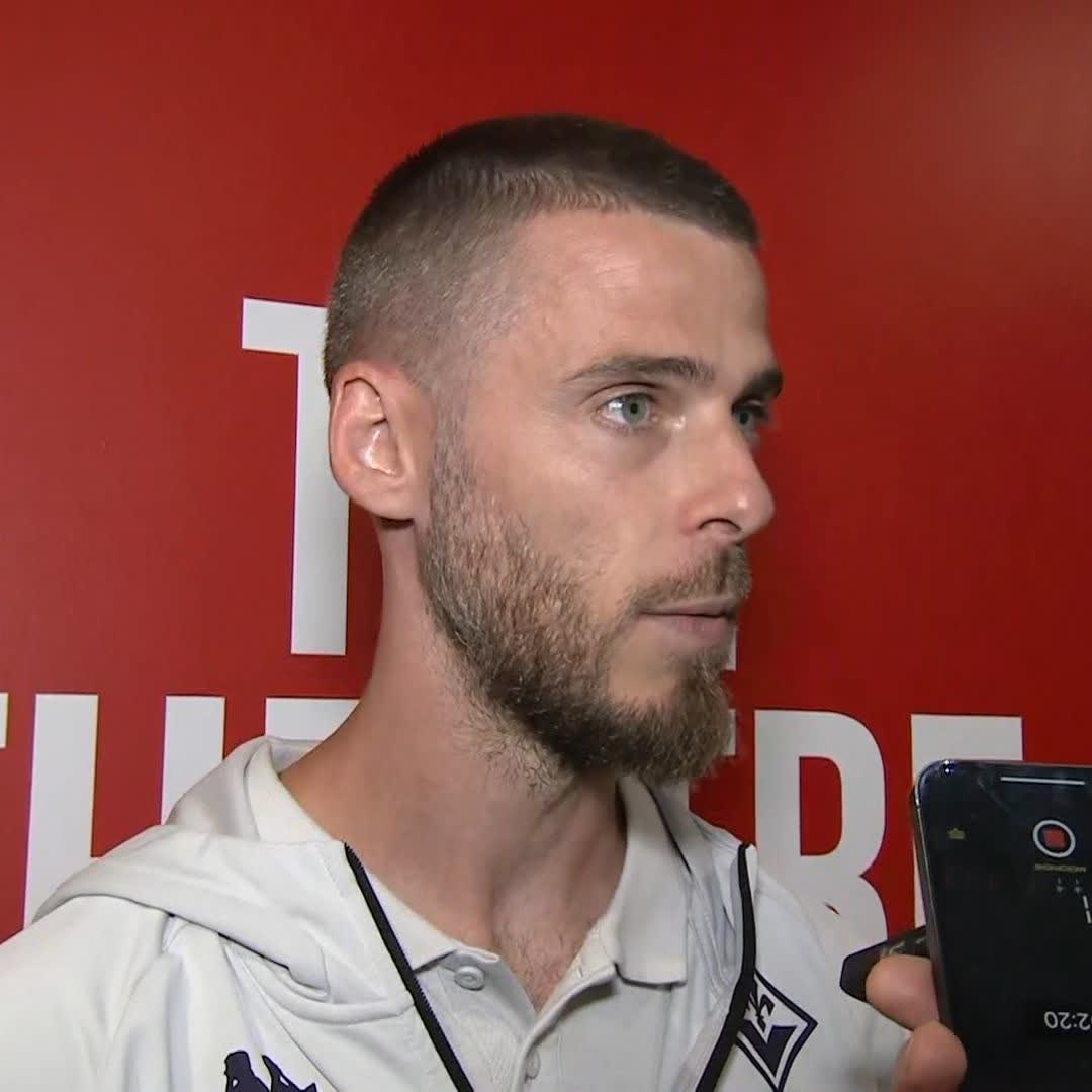 "Hopefully they can do something big this year" Former Man United goalkeeper David de Gea on his old side's chances of success next season 🔴
