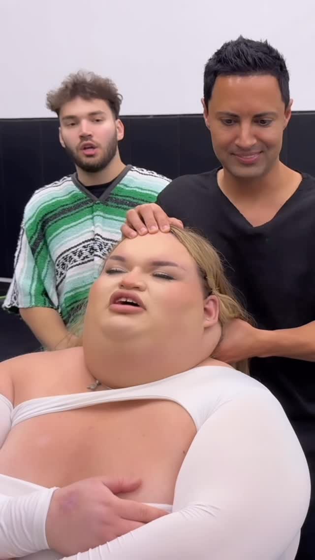 Does she have a neck?