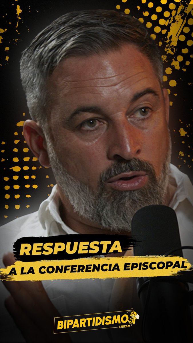 La respuesta de Santiago Abascal 🇪🇸 a la Conferencia Episcopal ⬇️