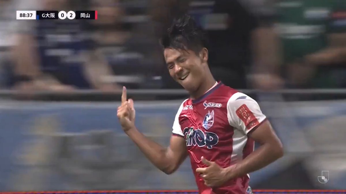 🎦 ゴール動画 🏆 明治安田Ｊ１リーグ 第25節 🆚 Ｇ大阪vs岡山 🔢 0-3 ⌚️ 89分 ⚽️ 木村 太哉（岡山) #Ｊリーグ