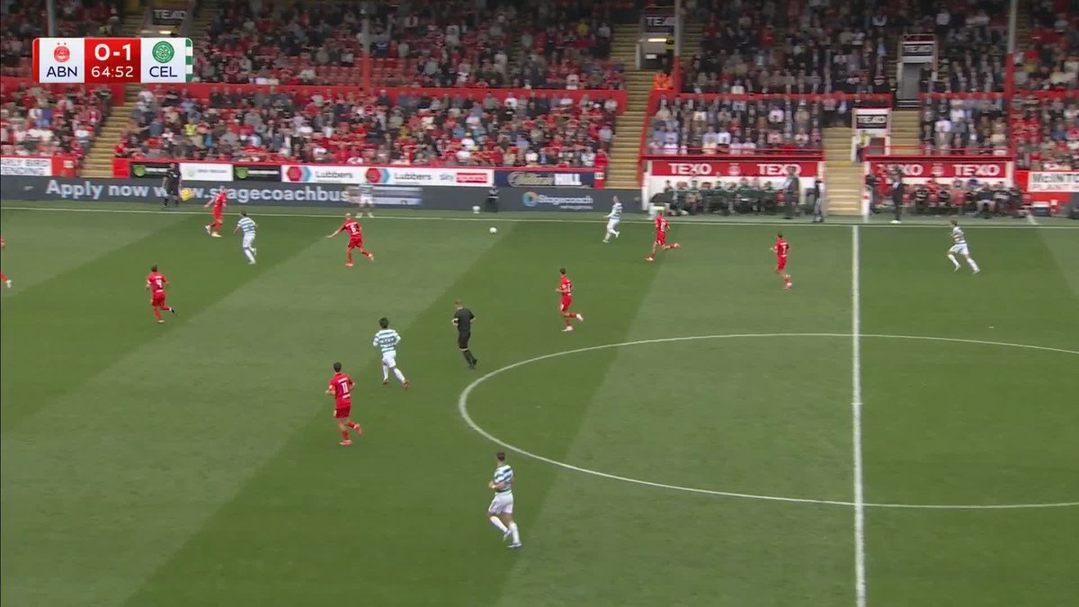 ✨ 𝗣𝗶𝗰𝗸 𝘁𝗵𝗮𝘁 𝗼𝘂𝘁! Reo Hatate doubles Celtic’s lead over Aberdeen in brilliant fashion ⤵️