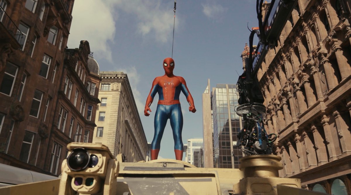 Day one back in the suit. The story continues with #SpiderManBrandNewDay - in theatres 7.31.26