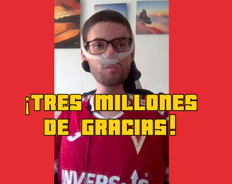 ¡Hola! Aún estoy asimilando lo que está pasando esta semana. Más de tres millones de visualizaciones, miles de likes, miles de mensajes de apoyo, entrevista en TV... no tengo palabras. ❤️ Gracias a todos por haber escuchado mi voz y haber compartido mi lucha. Vuestro apoyo es crucial. Esta no es mi lucha, es nuestra lucha, y hemos demostrado que juntos somos más fuertes. Ahora, con esta fuerza que me habéis dado, seguiré luchando sin descanso por lo justo, mejor que nunca. #Seguimos ¿Te unes? ¿Me hablas? Te leo 😄 #LeyELAParaTodos #LeyELA #DesafíoDuchenne #Discapacidad #DiversidadFuncional