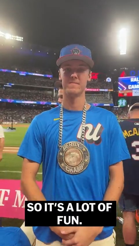 Jacob Misiorowski is living the dream ❤️ #PlayersWeekend