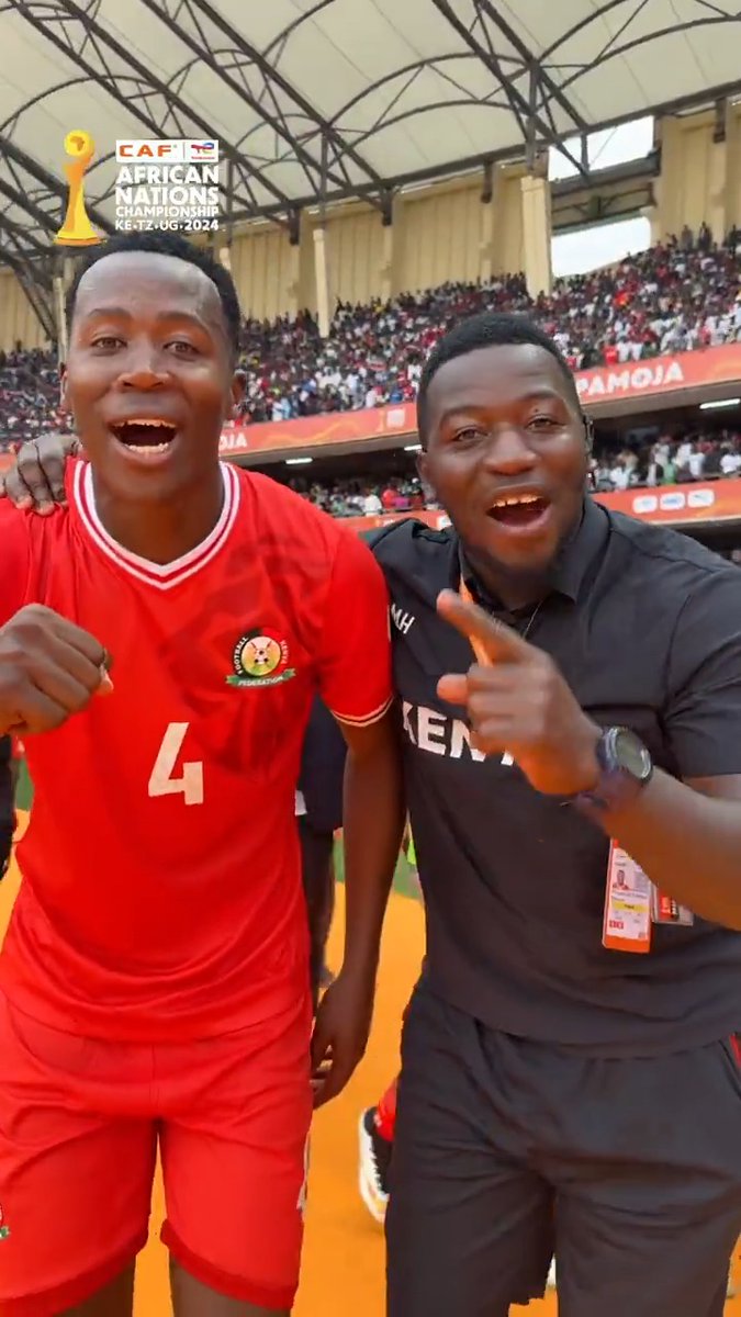 The Harambee Stars are shining, Nairobi is feeling it! 🤩🇰🇪 Purchase your #TotalEnergiesCHAN2024 tickets here 👉