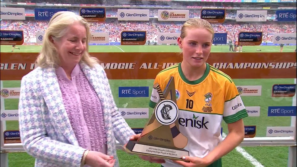 'We never wanted that final whistle to go as much' - Offaly's Grace Teehan is named Player of the Match as they get over the line in the All-Ireland intermediate decider