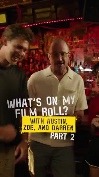 What’s On My Film Roll | Part 2 Darren Aronofsky, Austin Butler, and Zoë Kravitz share behind the scene moments from #CaughtStealingMovie – in theatres August 29. Get tickets now.