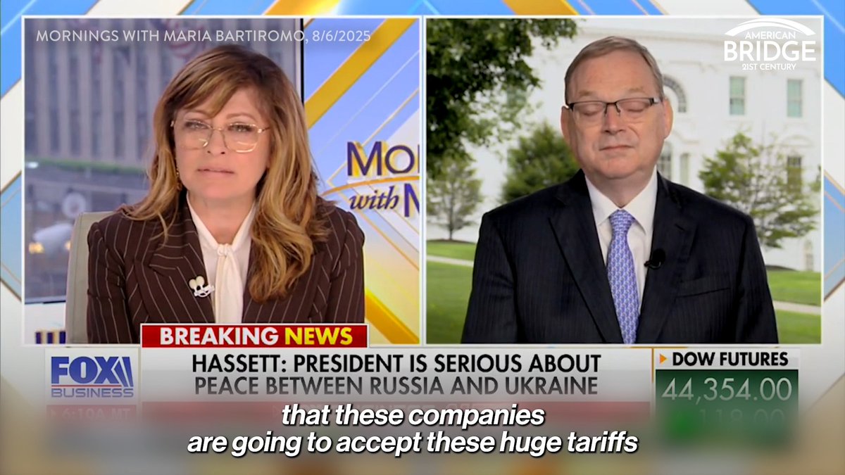 🚨TRUMP TARIFFS ON PRESCRITION DRUGS WILL KILL PEOPLE These tariffs will cause prices to skyrocket putting lives at risk. Here is Trump Senior Economic Advisor Kevin Hassett admitting this plan will have devastating consequences for patients:
