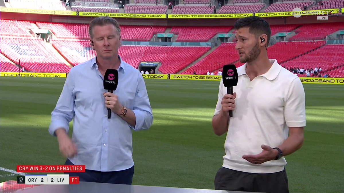 "He can add a lot to the England squad" 👀 Steve & Joel unpack a wonderful, dynamic performance from Adam Wharton, and what he brings to the Crystal Palace squad, and what he could bring in an England shirt 🏴 🎙️ Laura Woods | 📺 TNT Sports & discovery+ UK