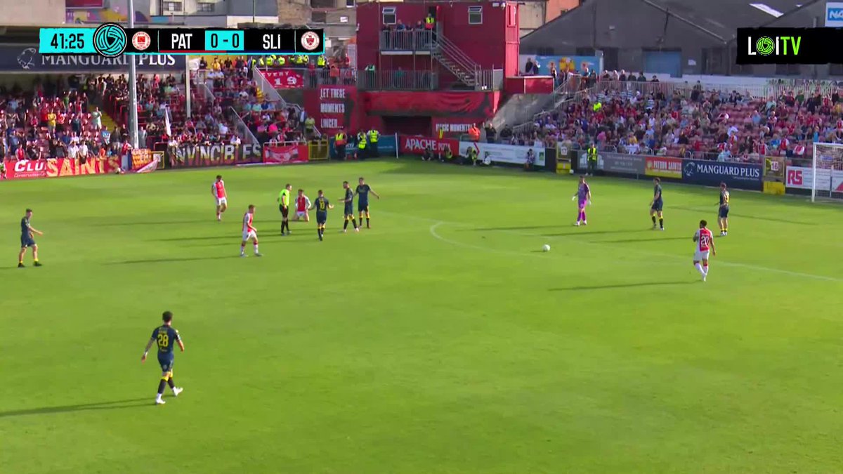 Patrick McClean has been handed a straight red card🔴