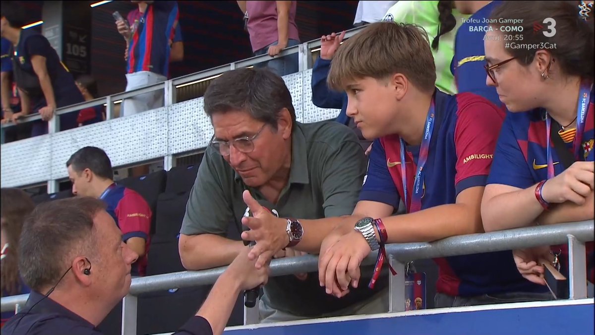 💰 500 euros per les entrades VIP del Trofeu Joan Gamper 🗣️ Parlem amb uns aficionats que gaudiran de l'experiència al Johan Cruyff #Gamper3Cat 📺 Per TV3 i 3Cat ▶️