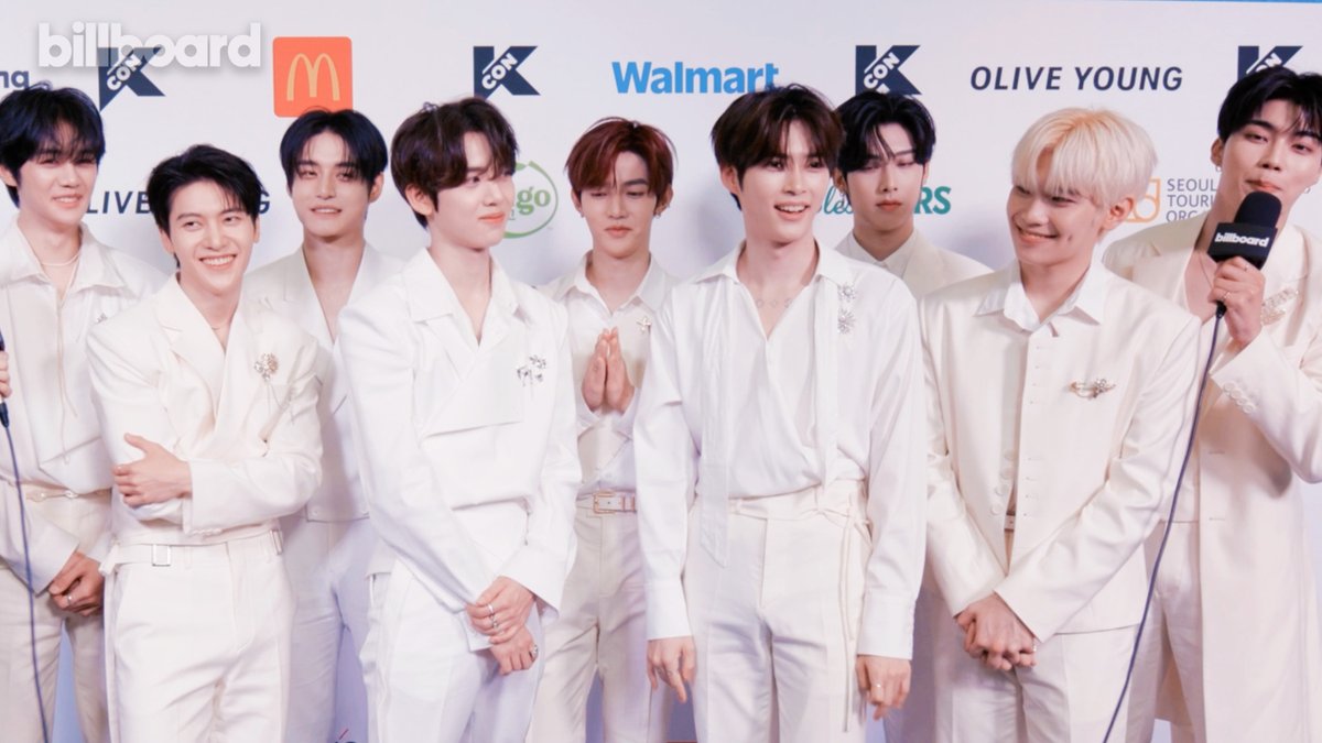 .ZEROBASEONE's first full album is going to be "iconic" 👀 The K-pop group chats with Billboard at #KCON LA.