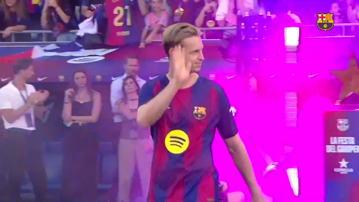 El 21 del Barça... ¡Frenkie de Jong! 🇳🇱