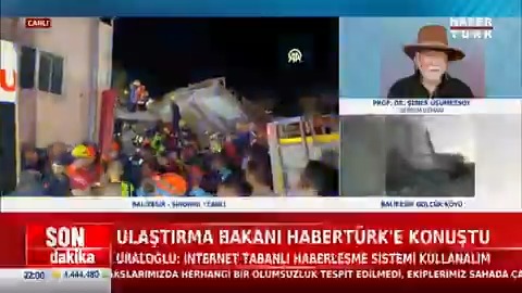 #SONDAKİKA – 6,1'lik Balıkesir depreminde yıkım Sındırgı'da bina yıkıldı, enkaz altında kalanlar var. Deprem Uzmanı Prof. Dr. Şener ÜŞÜMEZSOY değerlendirdi.