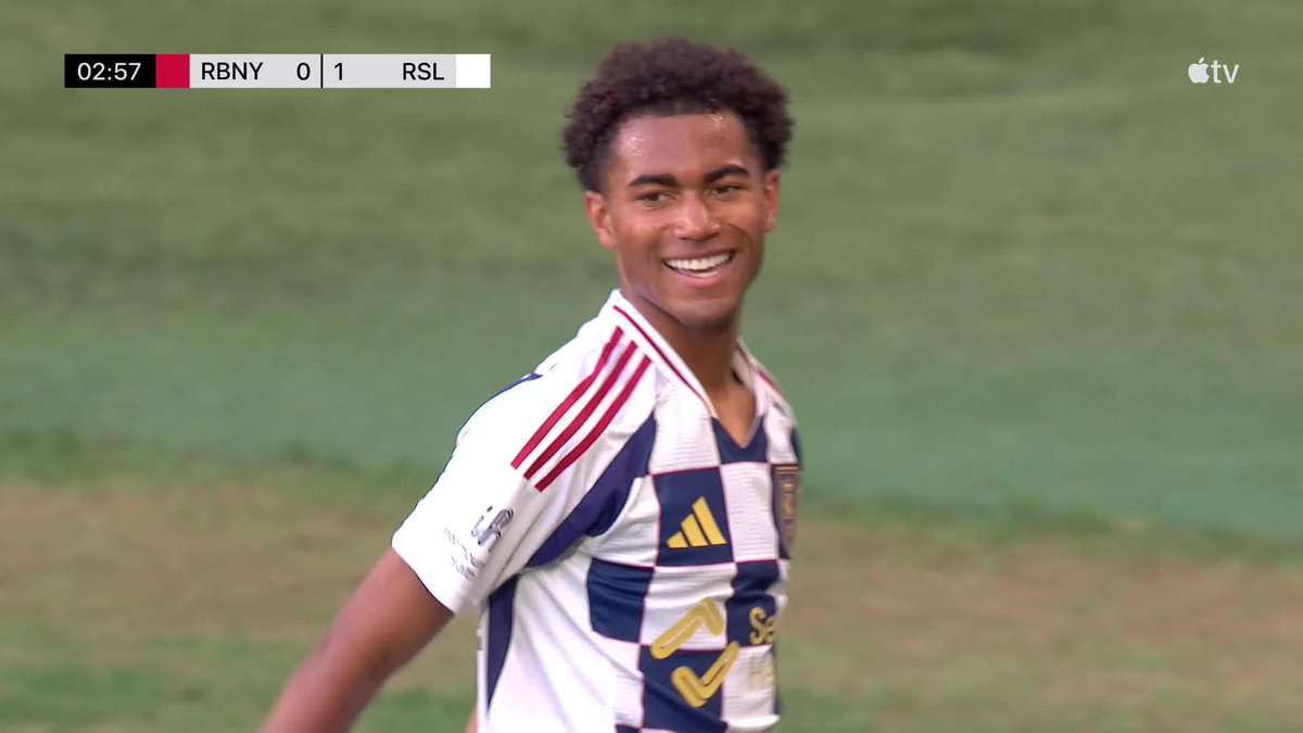 👑 GOZO EM MENOS DE 3 MINUTOS! O jovem Javier Gozo abriu o placar pro RSL contra o NY Red Bulls antes dos 3 minutos do primeiro tempo!