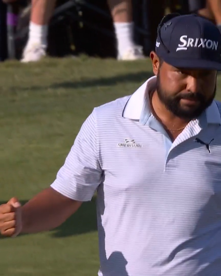 J.J. SPAUN LIKES BIG PUTTS! 📺 NBC