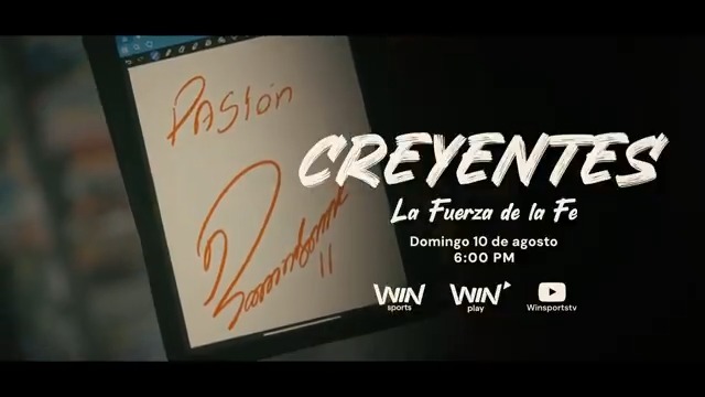 🦁👑 ¡Es hora de revivir la "Santa Fe" que tuvo el "León" para consagrarse en el FPC! ¡Conéctate ya a Win Sports o a Win Play y no te pierdas #Creyentes: La fuerza de la Fe. La décima estrella para Independiente Santa Fe.