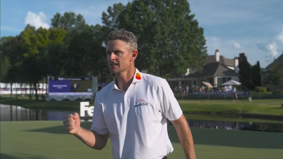 J.J Spaun misses! 😲 Justin Rose WINS the 2025 FedEx St Jude Championship 🏆
