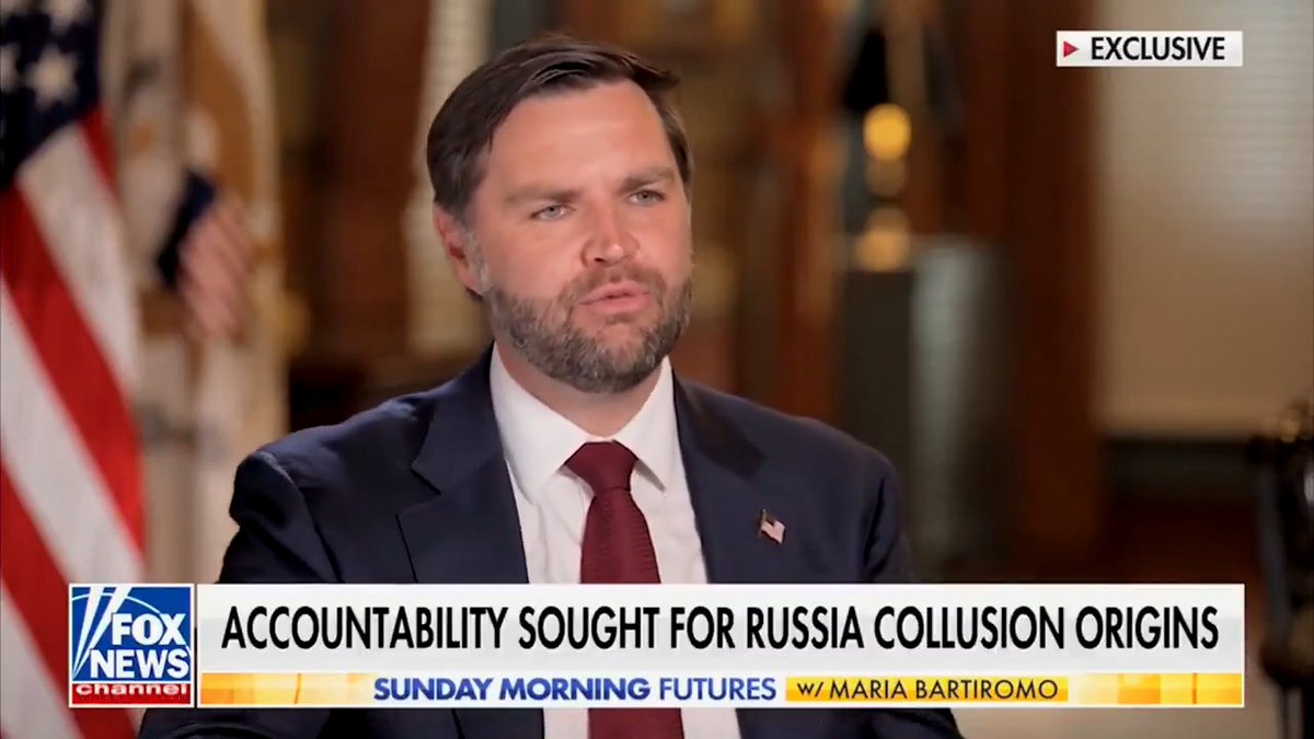 WATCH IN FULL: Vice President JD Vance's wide-ranging interview with Maria Bartiromo on SundayMorningFutures