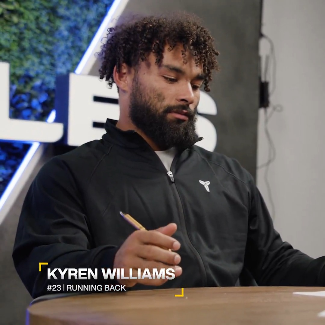 "Coach you got the one, I promise you." 🎥 The road to Kyren Williams contract extension.