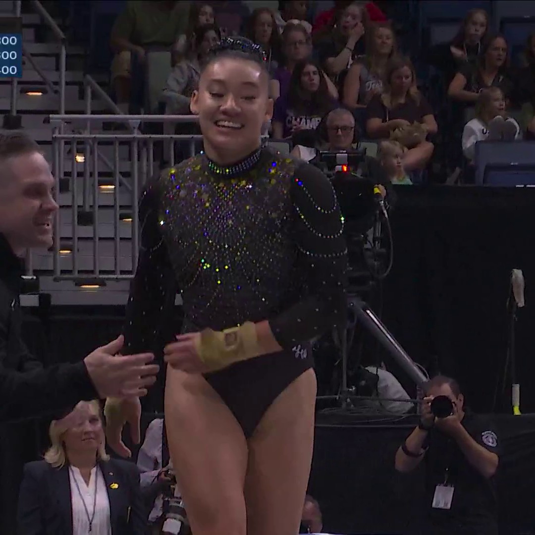 Leanne Wong NAILED that Cheng vault! 🔥 #XfinityChamps 📺 NBC & Peacock