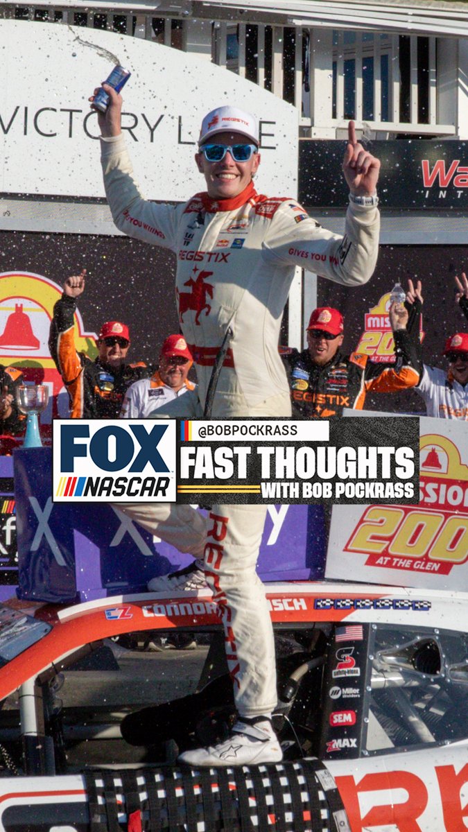 “Celebrating wins and climbing on the car in Victory Lane needs to continue.” Fast Thoughts with Bob Pockrass: