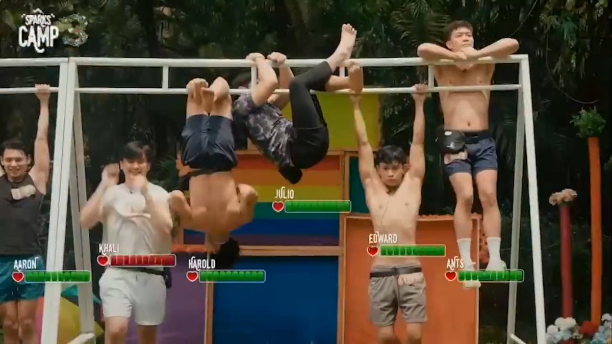 THE THINGS WE DO FOR LOVE 😍 Even if it includes monkeying around! Watch EPISODE 4 of Sparks Camp season 3 now on ABS-CBN YouTube!