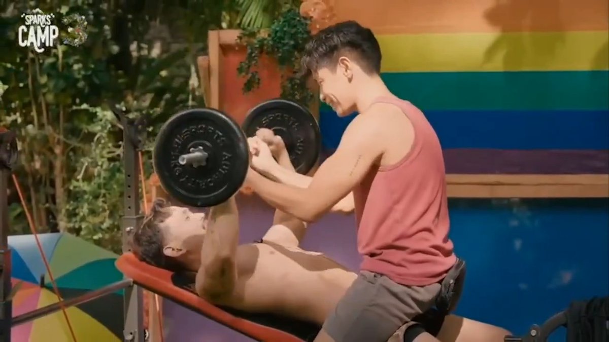 When spotting at the gym takes a wild turn 😱 WHAT HAPPENED NEXT? Find out in EPISODE 4 of Sparks Camp season 3—watch it on the ABS-CBN YouTube!
