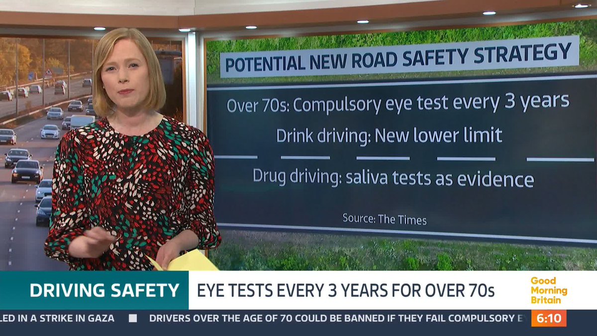 Drivers over the age of 70 would be banned from the roads if they fail compulsory eye tests, in a radical overhaul of the road safety laws in England and Wales being drawn up by ministers. Lorna Shaddick explains.