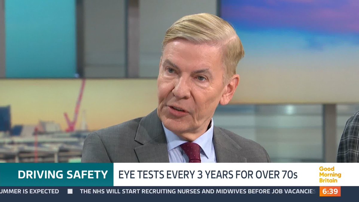 Drivers over the age of 70 would be banned from the roads if they fail compulsory eye tests, in a radical overhaul of the road safety laws in England and Wales being drawn up by ministers. Andrew Pierce and Ava-Santina discuss.