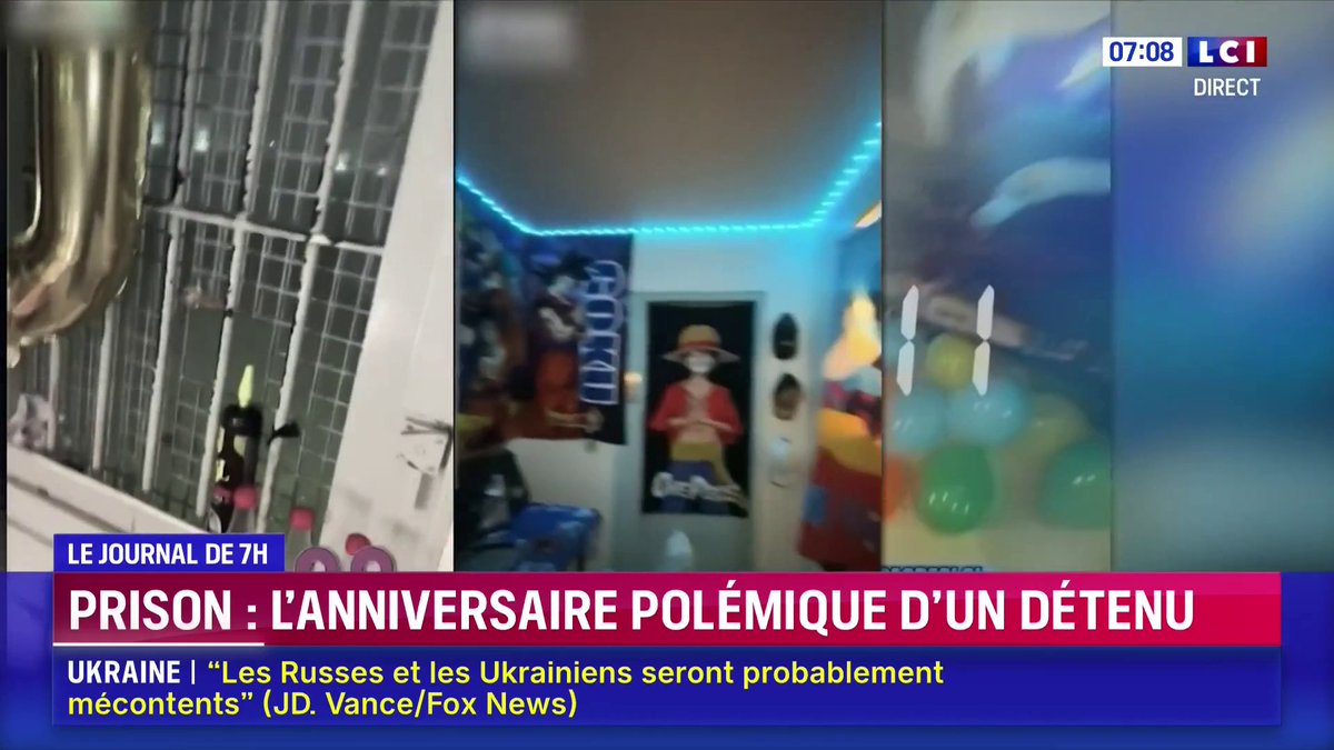 Prison de Lyon-Corbas (69) – Un détenu filme et diffuse sur les réseaux la fête de son anniversaire avec alcool, gaz hilarant et artifices en cellule