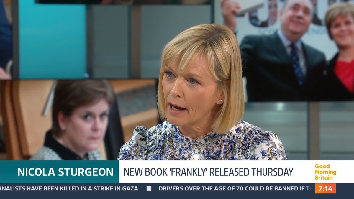 Former First Minister of Scotland Nicola Sturgeon has given an exclusive interview to ITV News ahead of the release of her upcoming memoir. Julie Etchingham discusses the interview.