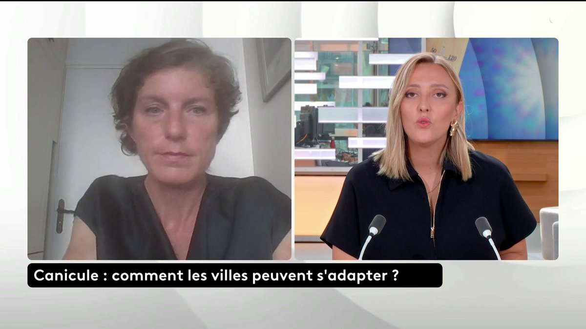 🔴 Canicule : comment les villes peuvent s'adapter ? "En période de canicule, la meilleure réponse pour faire face à ces vagues de chaleur, c'est l'isolation des logements" affirme Karine Bidart, directrice générale de l'Agence parisienne du Climat. #franceinfo #canal16