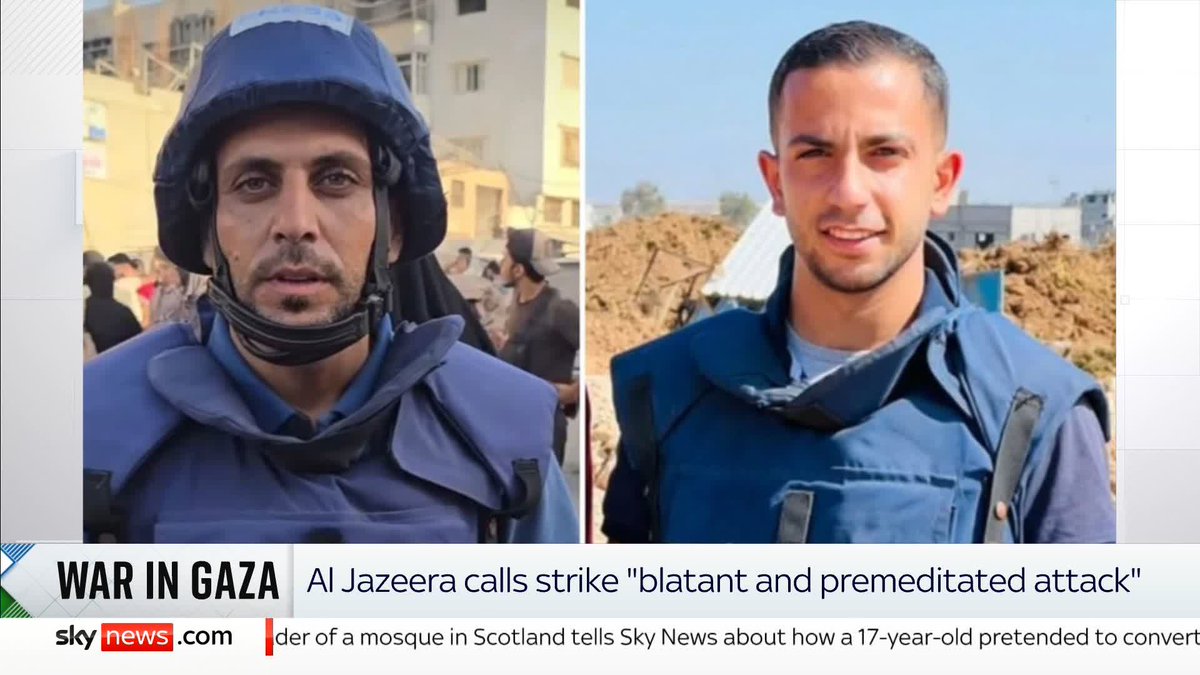 'I think it was very much intentional.’ Diana Magnay shares her analysis, as Israel defends the killing of five Al Jazeera journalists. Israel has claimed that one of the victims, Anas Al-Sharif, was the head of a Hamas terrorist cell. Read more: