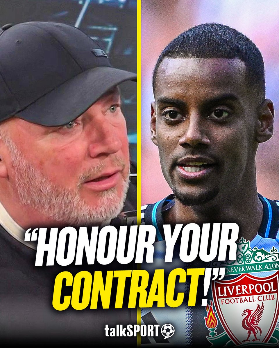 🤯 "If he wants to go out the door, let him out the door." 😳 "There's a right way to do it and a wrong way, I think he's doing it the wrong way." Ally McCoist and Ray Parlour discuss Alexander Isak's rumoured Newcastle exit and how the striker has handled the situation.