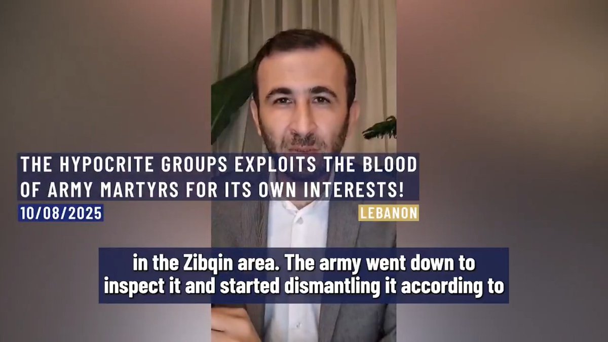 ⚡️⭕️ Political Analyst & Journalist Khalil Nasrallah adresses the painful Lebanese Army incident that resulted in the martyrdom of several soldiers; calls out the hypocrite exploiters of the blood of these martyrs that are trying to apply their foreign agendas like the Saudi and American agendas. Lebanon. 10th of August, 2025.