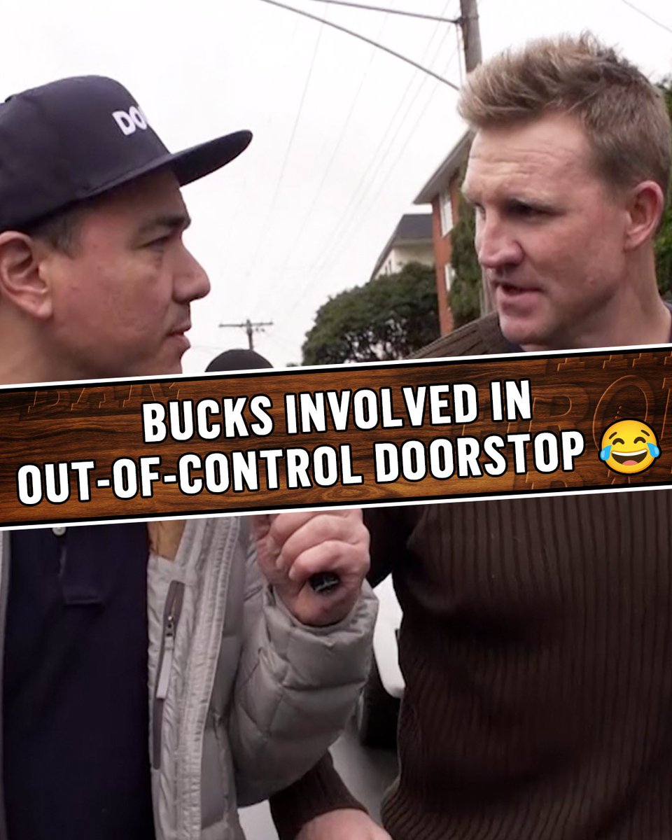 These AFL doorstops are getting out of hand 😂 #TheFrontBar | Wednesday | 8.30pm AEST 📺