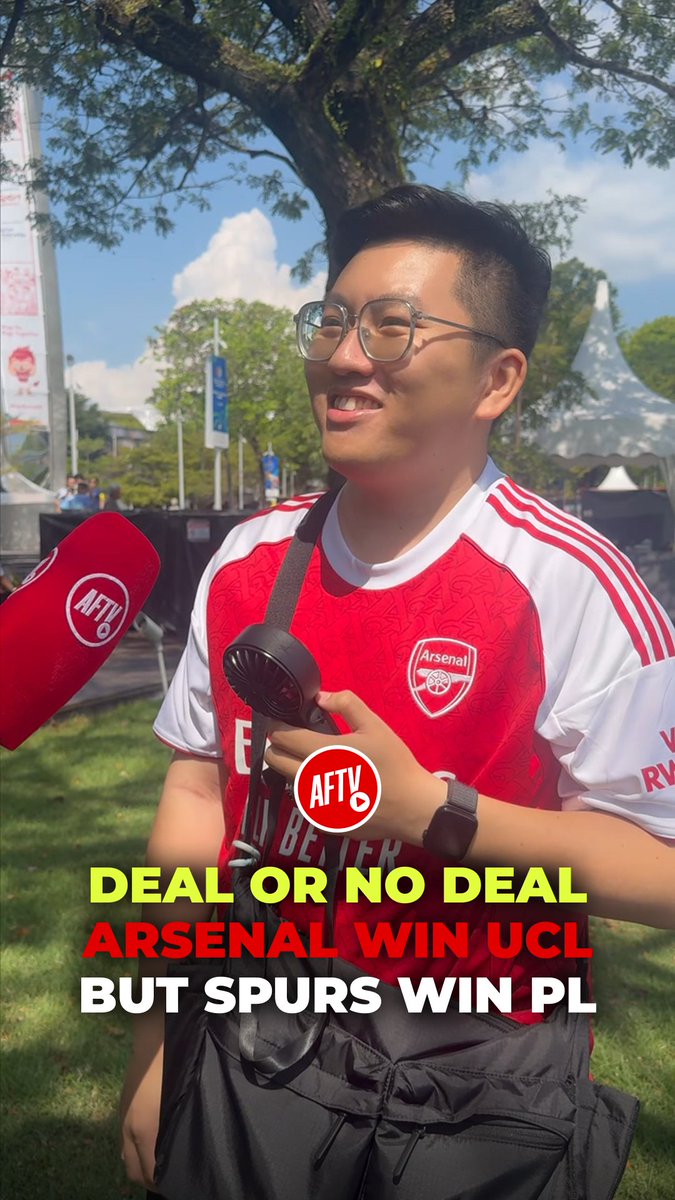๐ฅ ๐๐
๐๐'๐ฌ ๐๐๐๐ฅ ๐จ๐ซ ๐๐จ ๐๐๐๐ฅ: Arsenal win UCL but Spurs win PL? ๐๐ค What deal are you taking?๐