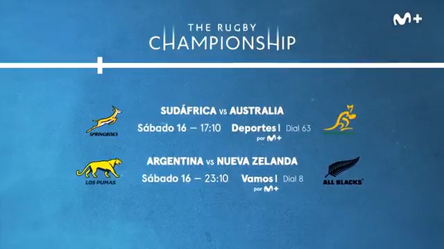 🏉 𝐁𝐞𝐧𝐝𝐢𝐭𝐨 𝐫𝐮𝐠𝐛𝐲 𝐝𝐞 𝐯𝐞𝐫𝐚𝐧𝐨. Sudáfrica - Australia Argentina - Nueva Zelanda 🗓️ Sábado 16 en Movistar Plus+. #ÚneteALaMelé