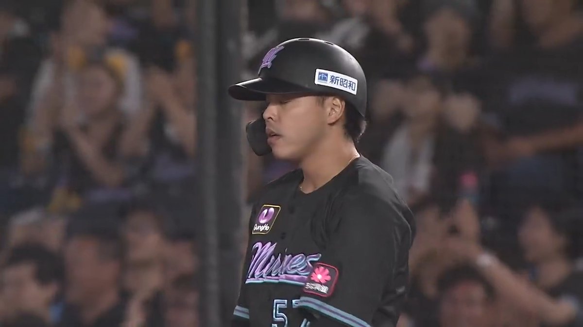 9回2アウトから同点‼️ 千葉ロッテ 小川龍成 選手が土壇場でタイムリーヒット👏 👇ライブ配信はこちら