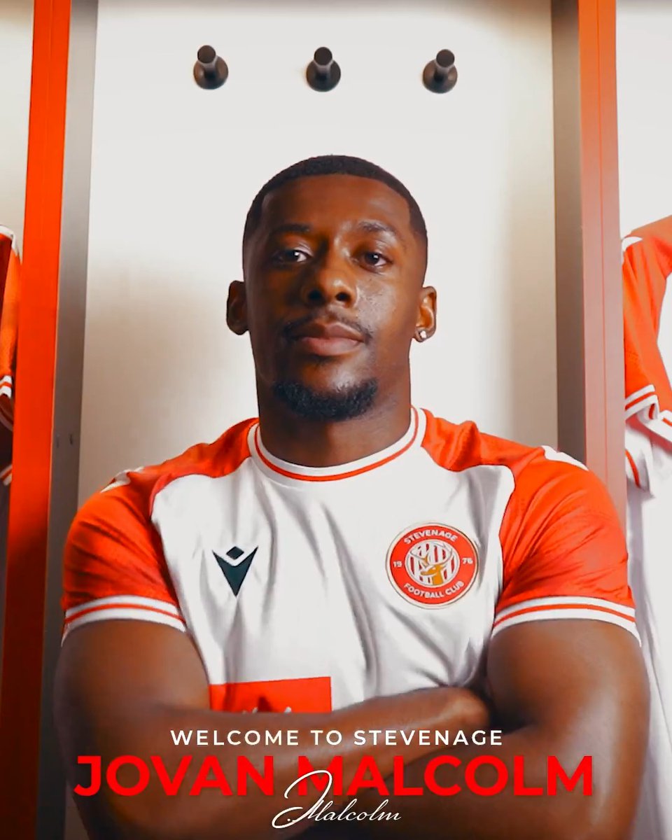 Welcome to #StevenageFC, Jovan Malcolm! ✍️