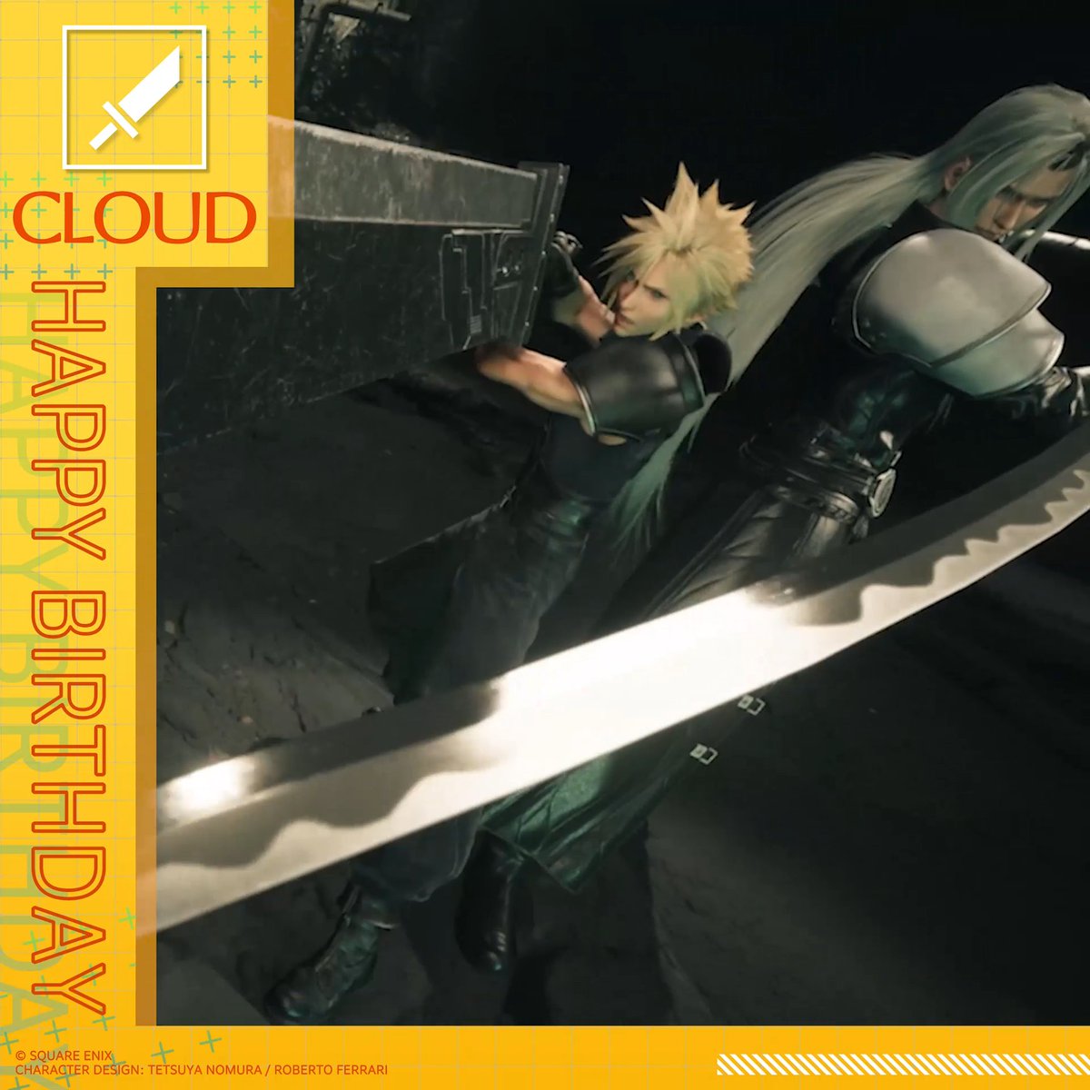 Happy birthday, Cloud Strife!